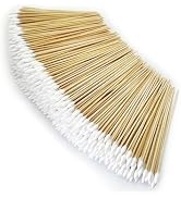 Garrelett 1000 ct 6-Inch Pointed Cotton Swabs, Gun Cleaning Cotton Swabs with Wooden Sticks for F...