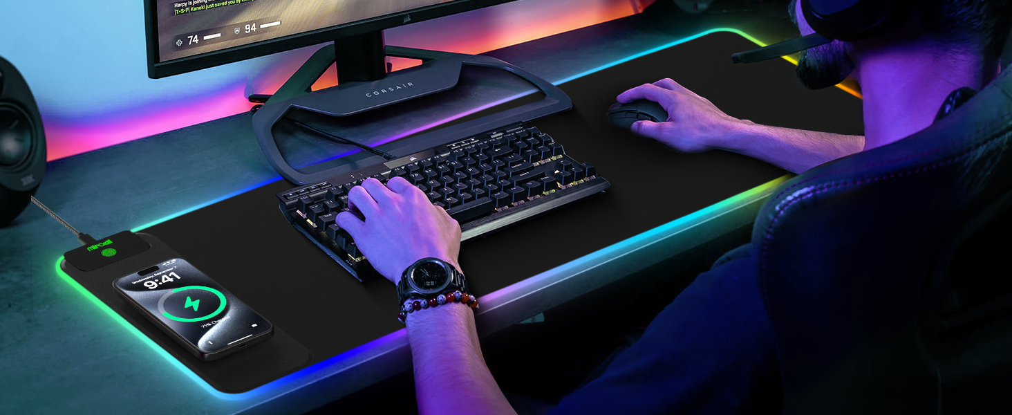 mouse pad gaming rgb