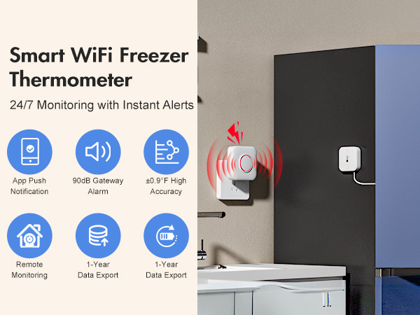 freezer temperature alarm
