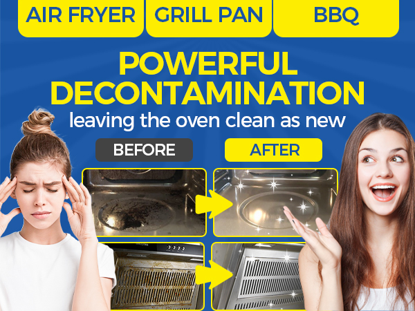 oven grill and fryer cleaner’s
