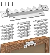 15 Pcs Sawtooth Picture Hangers, Heavy Duty Picture Hanging Hardware with Screws, Large Saw Tooth...