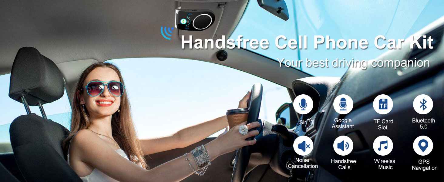 Handsfree car speaker