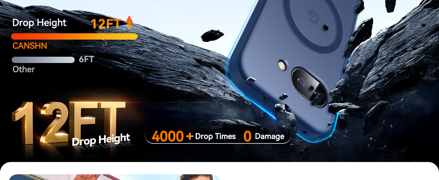 Only Compatible with Google Pixel 9a Case 6.3 inch