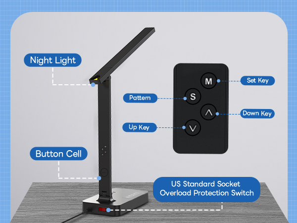 led lamp for bedroom