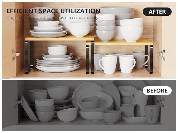 Kitchen Counter Shelves