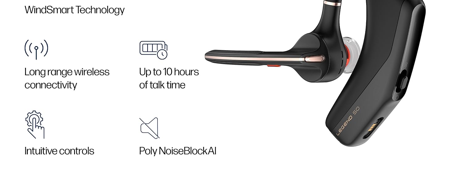 HP Poly Voyager Legend 50