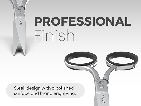 Eyebrow &amp; Mustache Scissors for Men &amp; Women – Precision Grooming Tool, Stainless Steel
