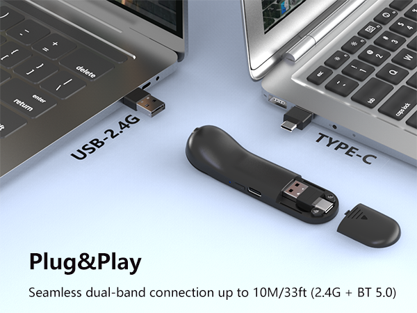 Long Control Range Dual Mode