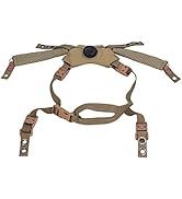 Bewinner Wendy Helmet Dial Suspension System Chin Strap, Tactical Airsoft Helmet Chin Strap, Hunt...