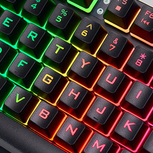 clear illuminated character