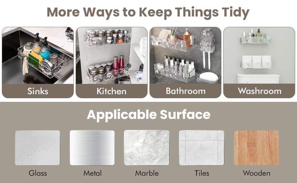 more ways to keep things tidy