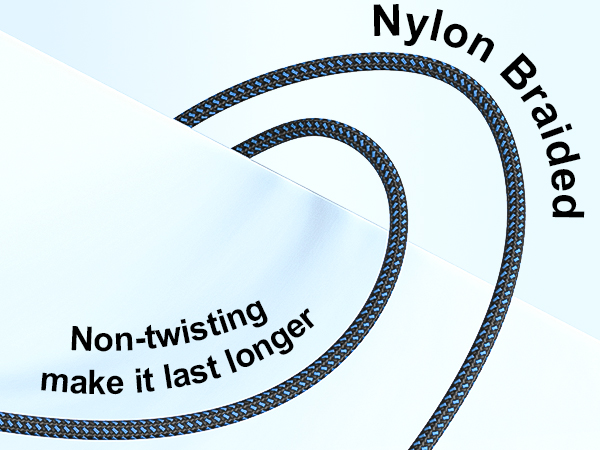 iPhone Cable Nylon Braided Layer