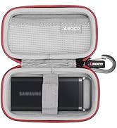 RLSOCO Hard Case for Samsung T5 EVO Portable SSD 2TB/4TB/8TB External Solid State Drive &amp; Works w...