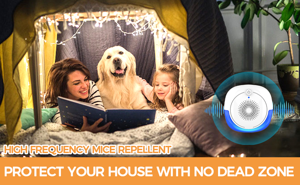 mouse repellent Just plug in and it works 24/7 with minimal electricity usage