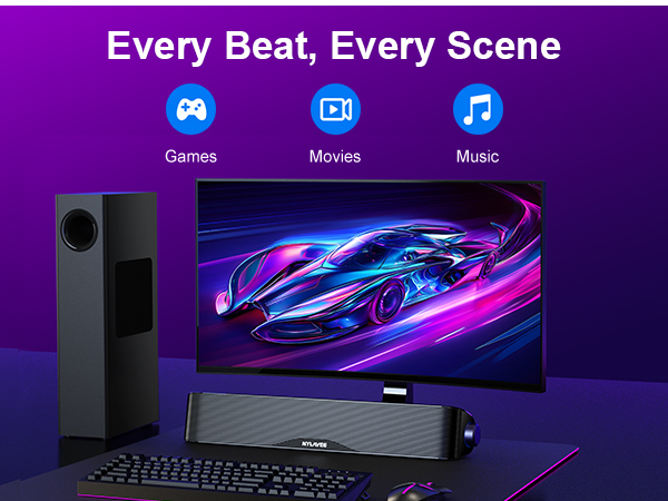 pc soundbar for desktop