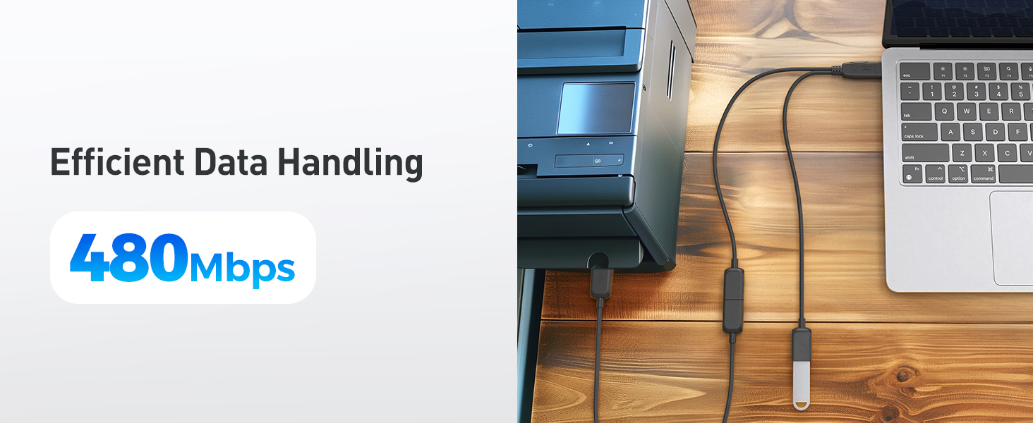 USB 2.0 A Male to Female USB Splitter