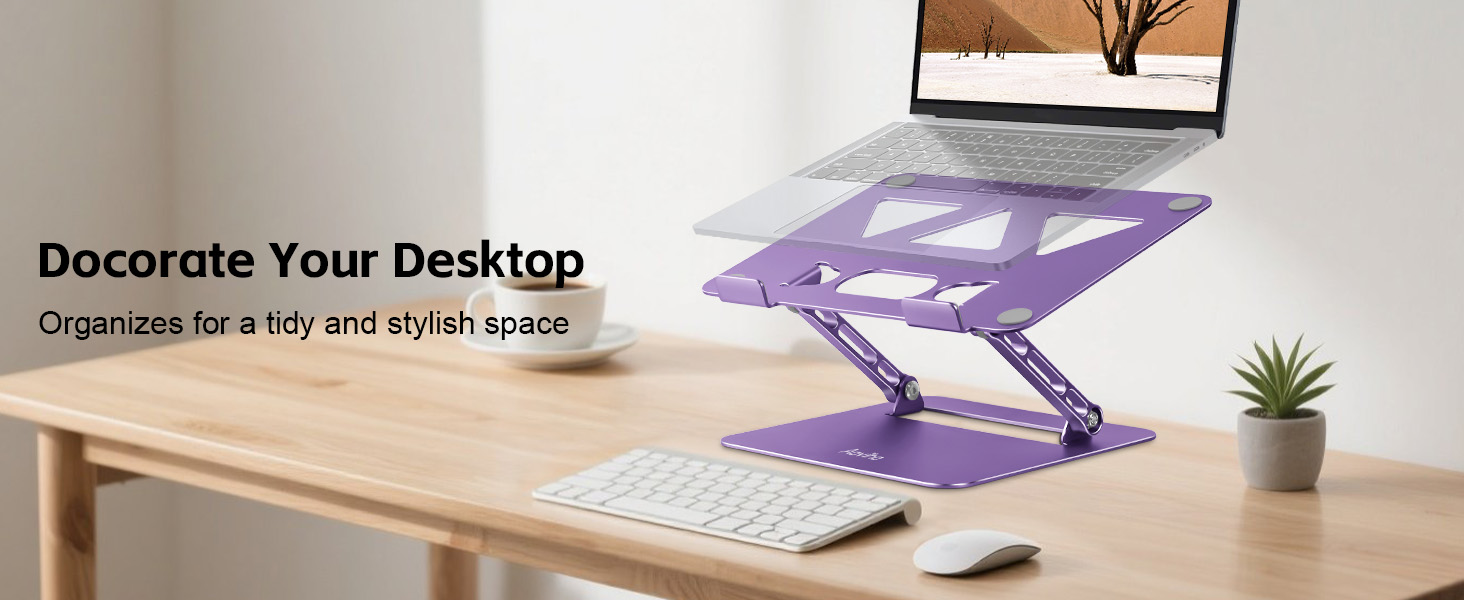 Adjustable Desk Laptop Riser