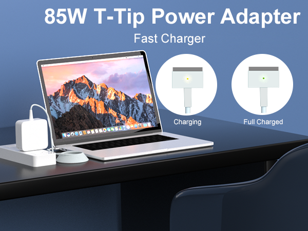 Compatible with 85w magsafe 2 power adapter