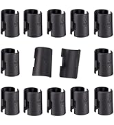 Wire Shelf Clips - Wire Shelving Shelf Lock Clips for 1" Post Shelvings-Shelving Sleeves Replacem...