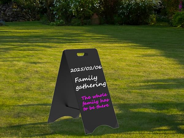 A-Frame Chalkboard Sign
