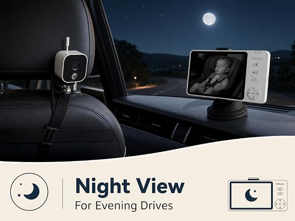 Wireless Baby Car Camera