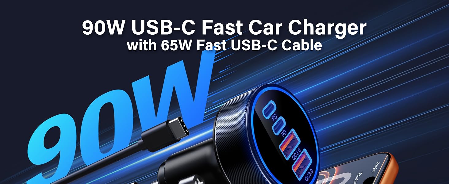 usb c cigarette lighter adapter