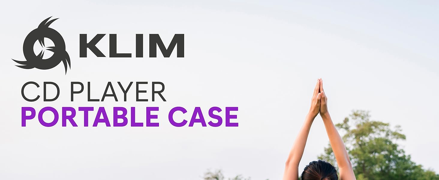 KLIM Portable CD Player Case