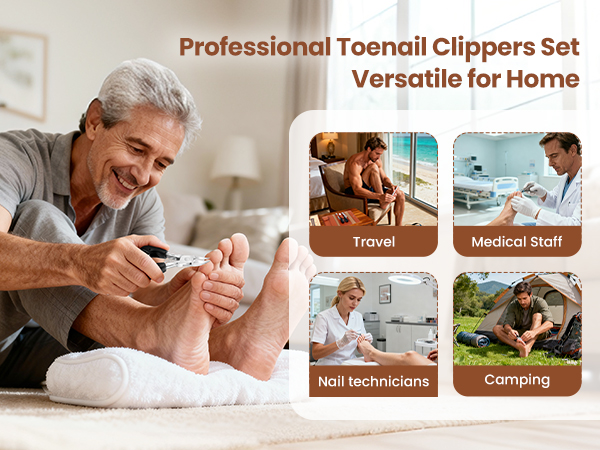 Professional Toenail clippers set