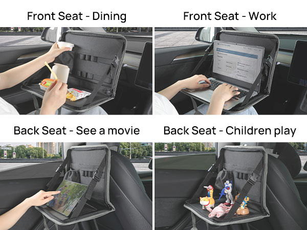 Steering Wheel Eating Tray