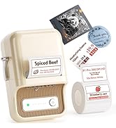 NIIMBOT B21 Pro Label Maker with Tapes, 300DPI HD Label Printer, Sticker Maker for Home Organizat...
