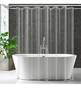 ZEMAHOME Extra Long Narrow Clear Plastic Shower Curtain Liner - Lightweight 54" x 79" Transparent...