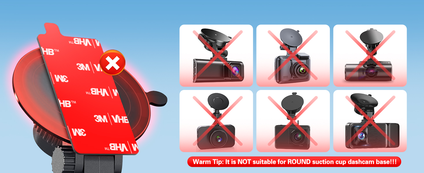 heat resistant adhesive for dash cam