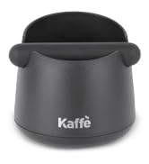 Kaffe Knock Box Espresso (6&amp;#34;x4&amp;#34;) - Shock Absorbent Knock Box w/Non Slip Base &amp;amp; Removable Rubber