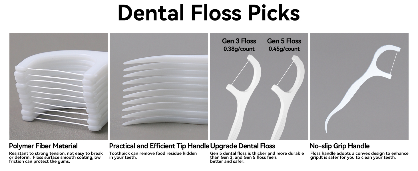 Back Teeth Floss Picks