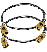 Fakra Curry Extension Cable RG174 TUOLNK Fakra K Female to Female Coaxial Cable 6.6ft (2M) Fakra ...