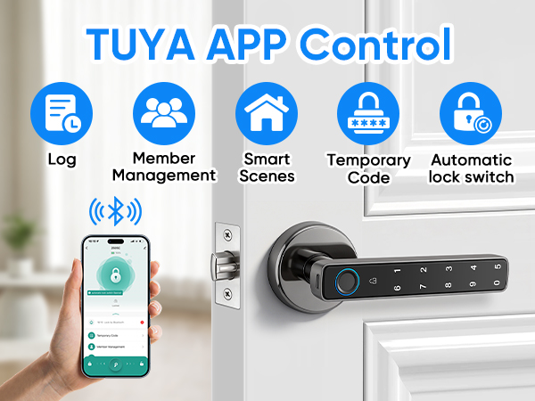 Smart Door Lock with Knob