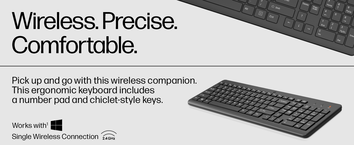 Wireless. Precise. Comfortable.