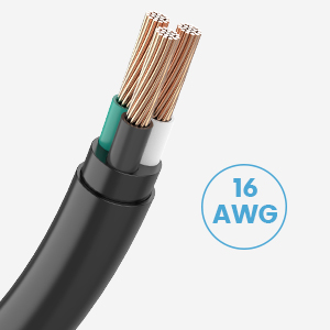 16AWG Retractable cord (cord organizer)