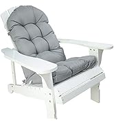 Enipate Weather Resistant Cushions for Adirondack Chair High Back Rocking Chair Cushion Indoor Ou...
