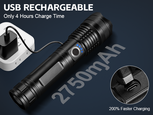 flashlight rechargeable