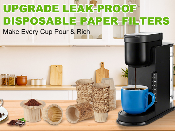 disposable paper filters