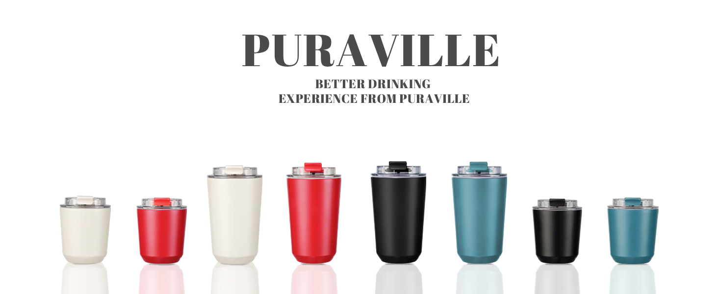 puraville coffee tumbler