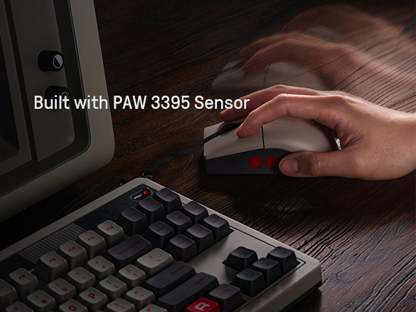 wireless Mouse Customizable mouse PAW 3395 Sensor mouse gaming mouse Programmable buttons