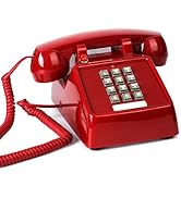 Sangyn Retro Landline Phone Classic 2500 Analog Desk Phone with Indicator Mechanical Ringer Vinta...