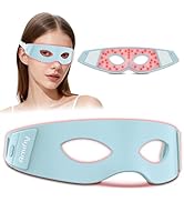 Amifiy Red Light Therapy for Eyes, Infrared LED Eye Mask for Under Eye Dark Circles, Puffiness &amp; ...