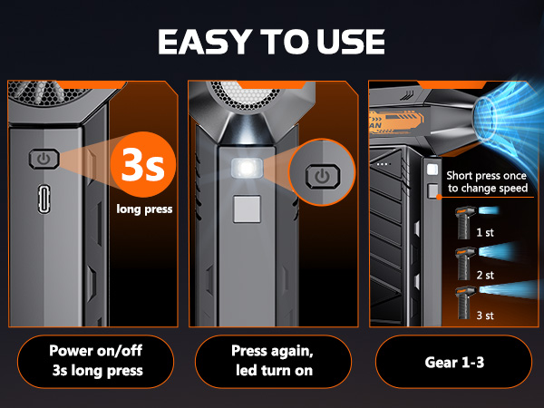 Electric Air Duster cordless