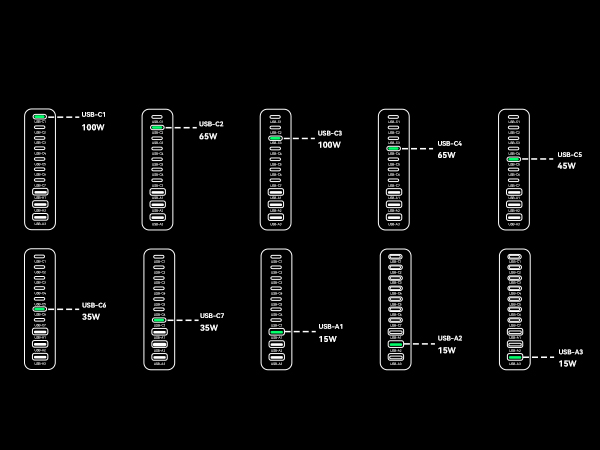 usb c charging station