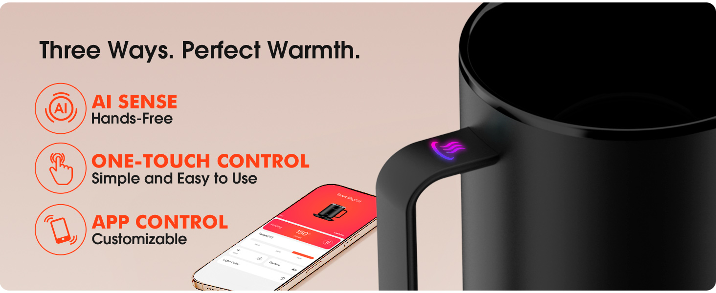 heated coffee mug