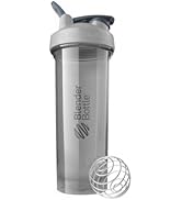 BlenderBottle Shaker Bottle Pro Series Perfect for Protein Shakes and Pre Workout, 32-Ounce, Pebb...