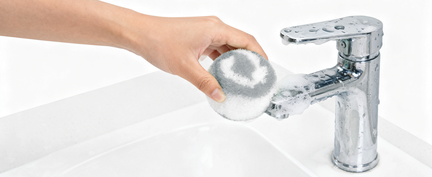 ball round cleaning brush